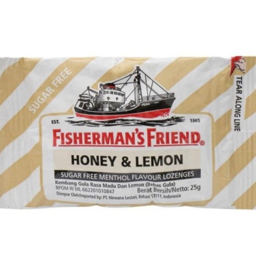 Fisherman Friend Sugar Free Honey lemon