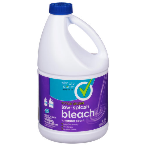 Simply Done Bleach Lavender Scent Low Splash 2.4L
