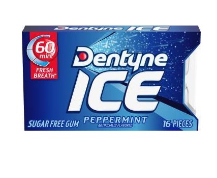Dentyne Peppermint Split 2 Fit 16X (Each)