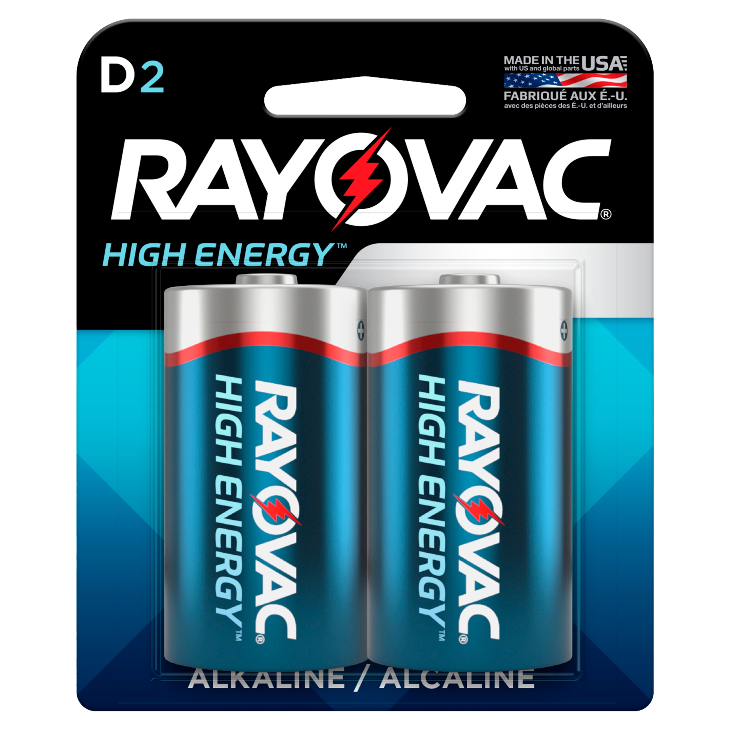 Rayovac D Battery 2X (Each)