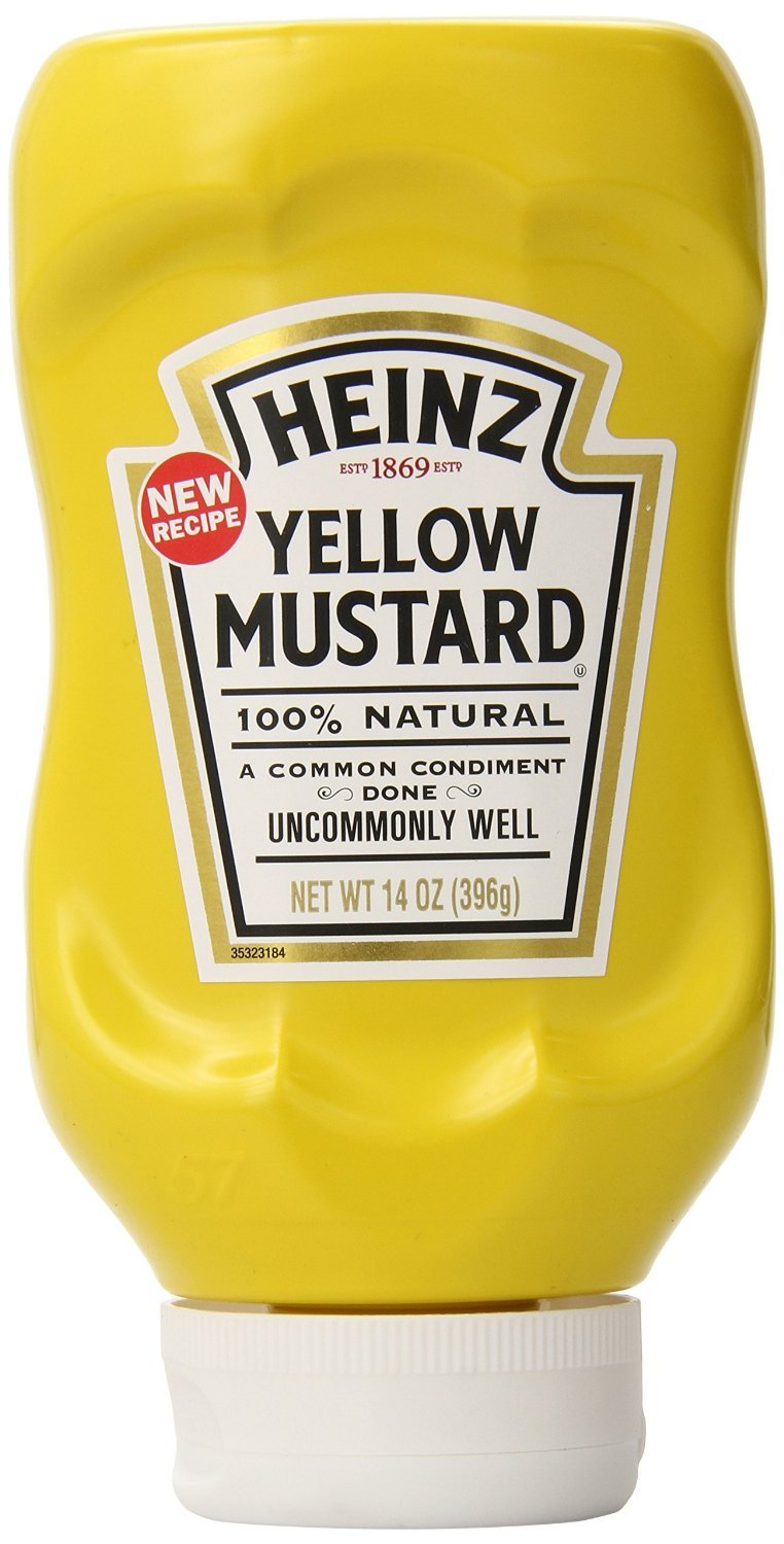 Heinz Squeeze Yellow Mustard 496G