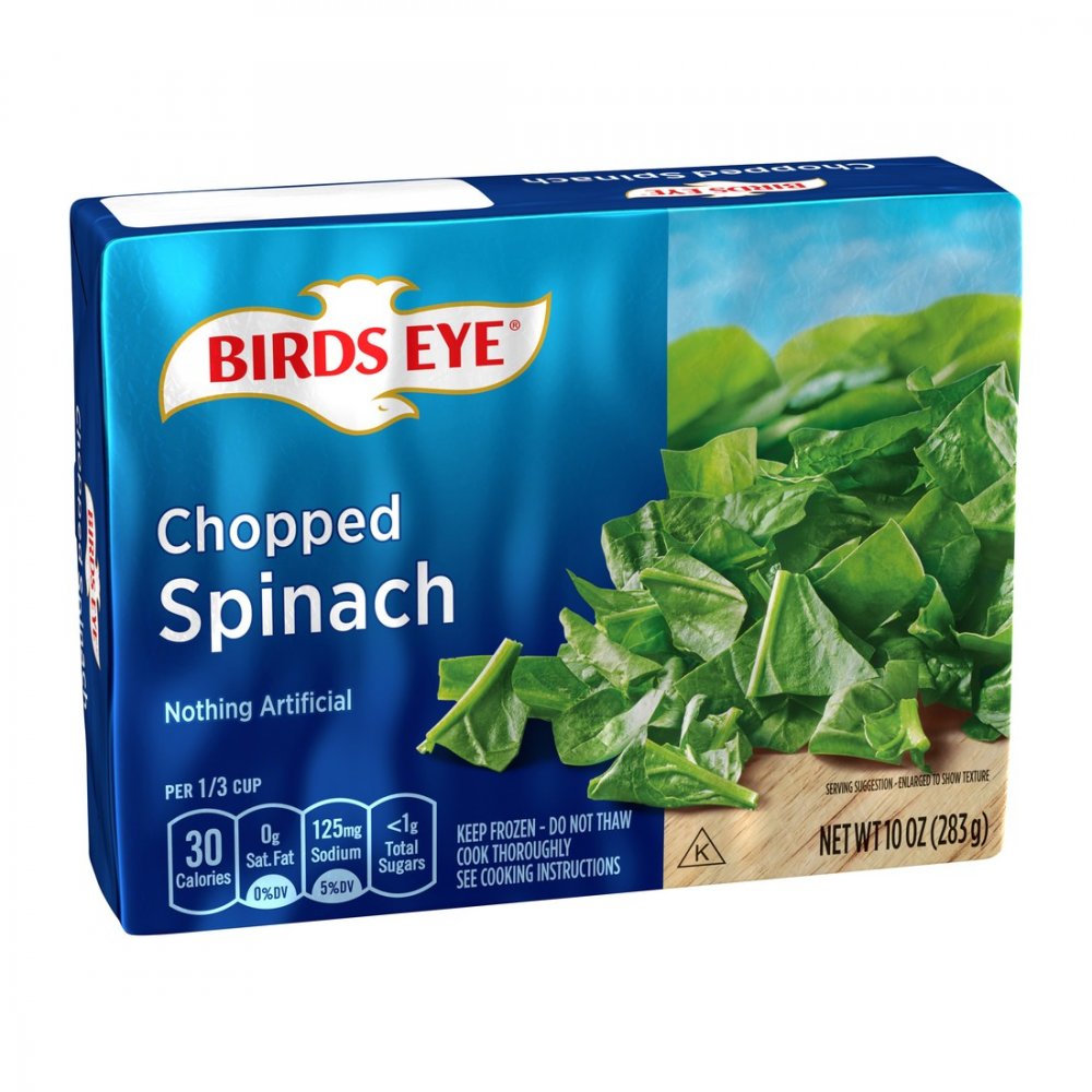 Birds Eye Chopped Spinach 284G