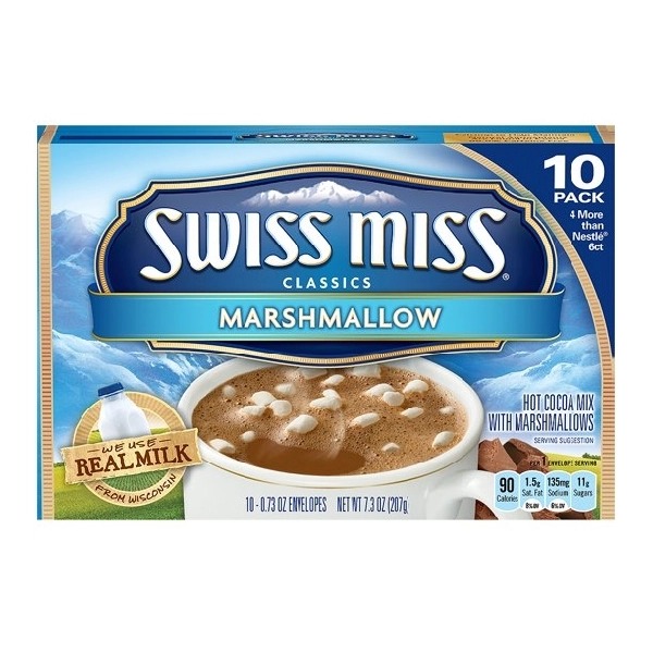 Swiss Miss Chocolate Milk Marshmallow 10X (Each)