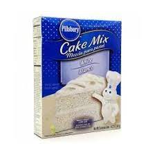Pillsbury White Cake 461G