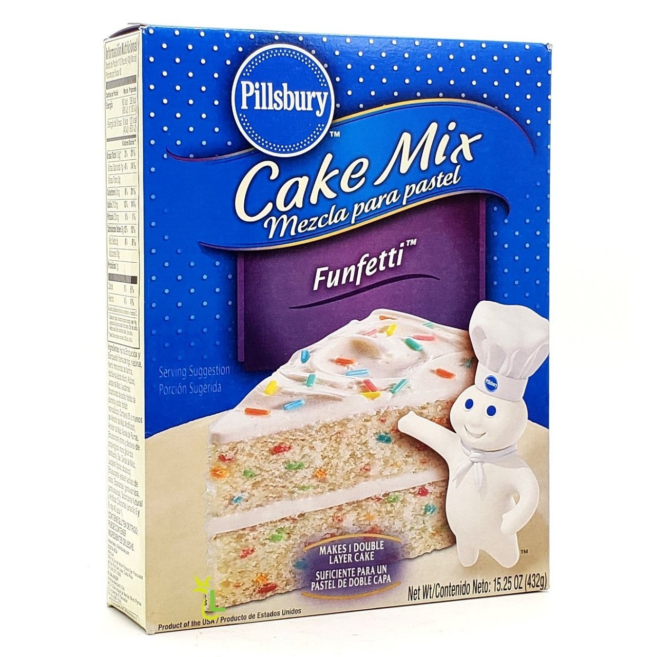 Pillsbury Funfetti Cake Mx 432G