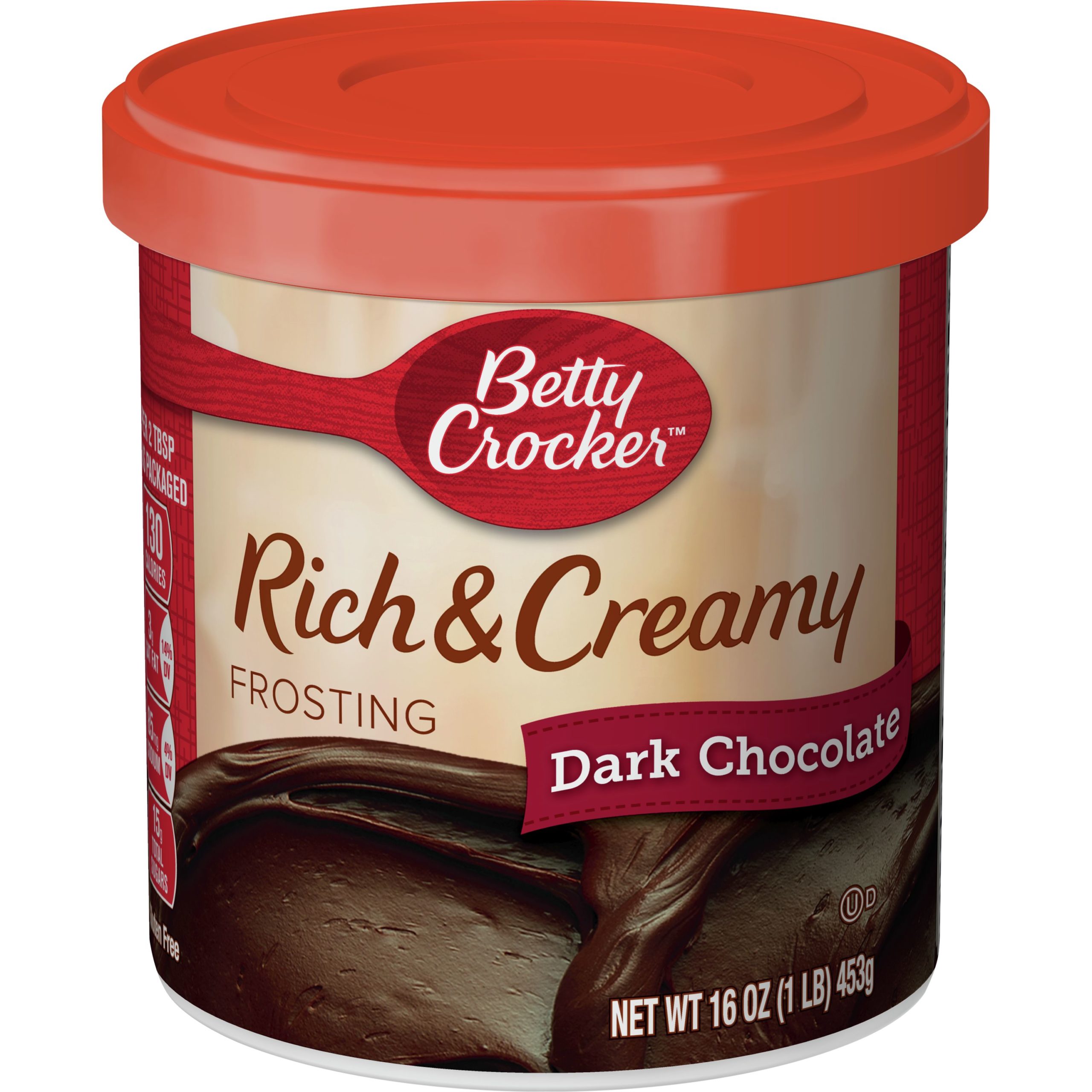 Betty Crocker Rich & Creamy Dark Choc Frosting 453G