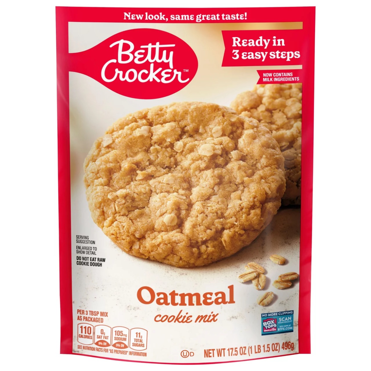 Betty Crocker Oatmeal Cookies 496G