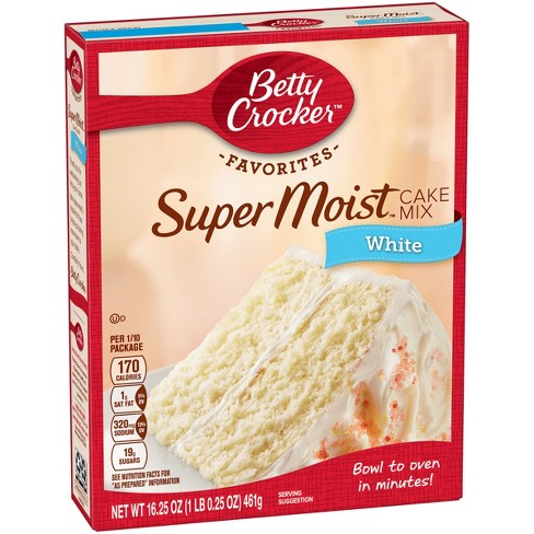 Betty Crocker Super Moist Cake Mix White 432G