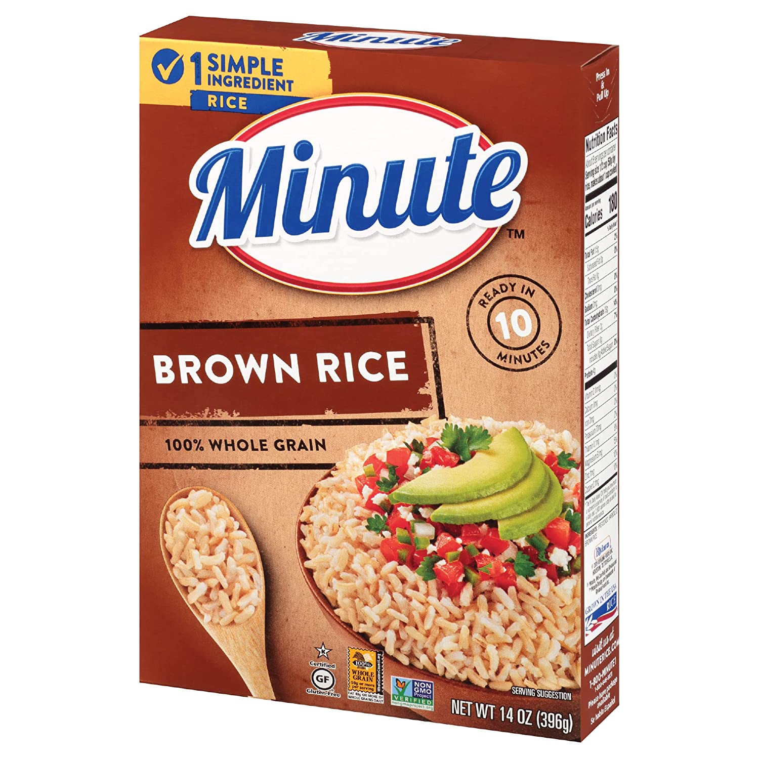 Minute Brown Rice Poly 396G