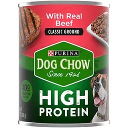 Purina Dog Chow With Ground Beef 368G