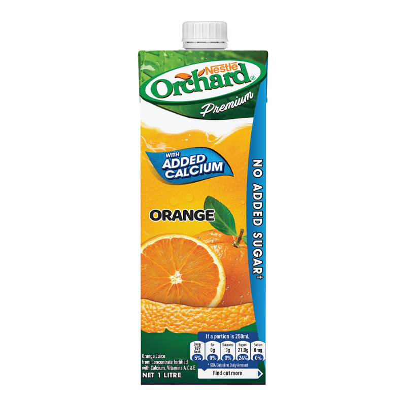 Orchard Orange Juice With Calcium 1L