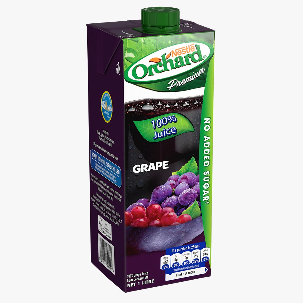 Orchard Grape Blend No Sugar Added Juice 1L