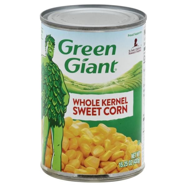 Green Giant Whloe Kernel Corn 432G