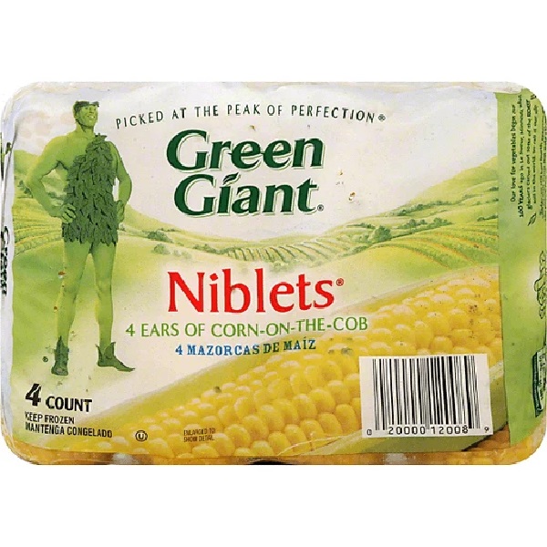 Green Giant Corn On Cob 4 Ears (Each)