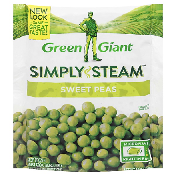 Green Giant Steamers Sweet Peas 255G