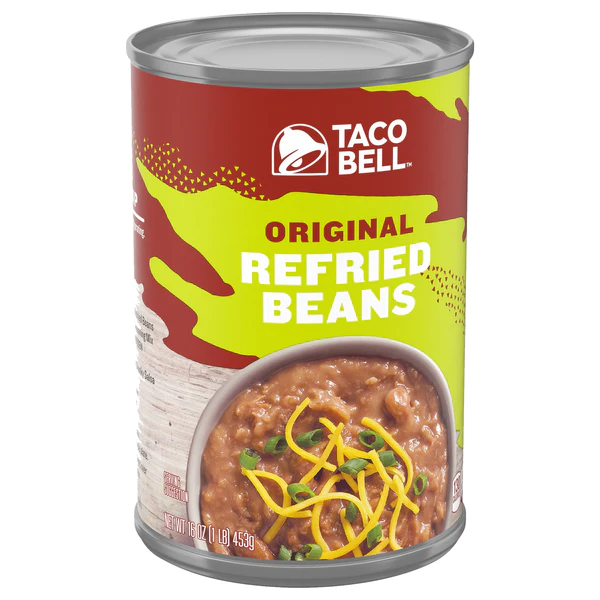 Taco Bell Refried Vegetable Beans 454G