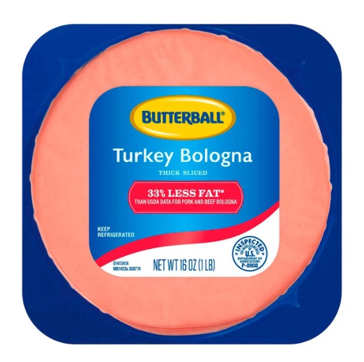 Butterball Turkey Bologna 454G