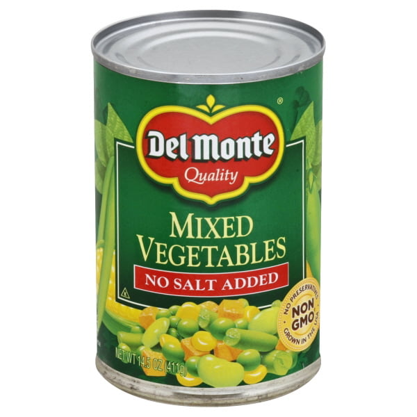 Delmonte Mixed Vegetables No Salt 411G