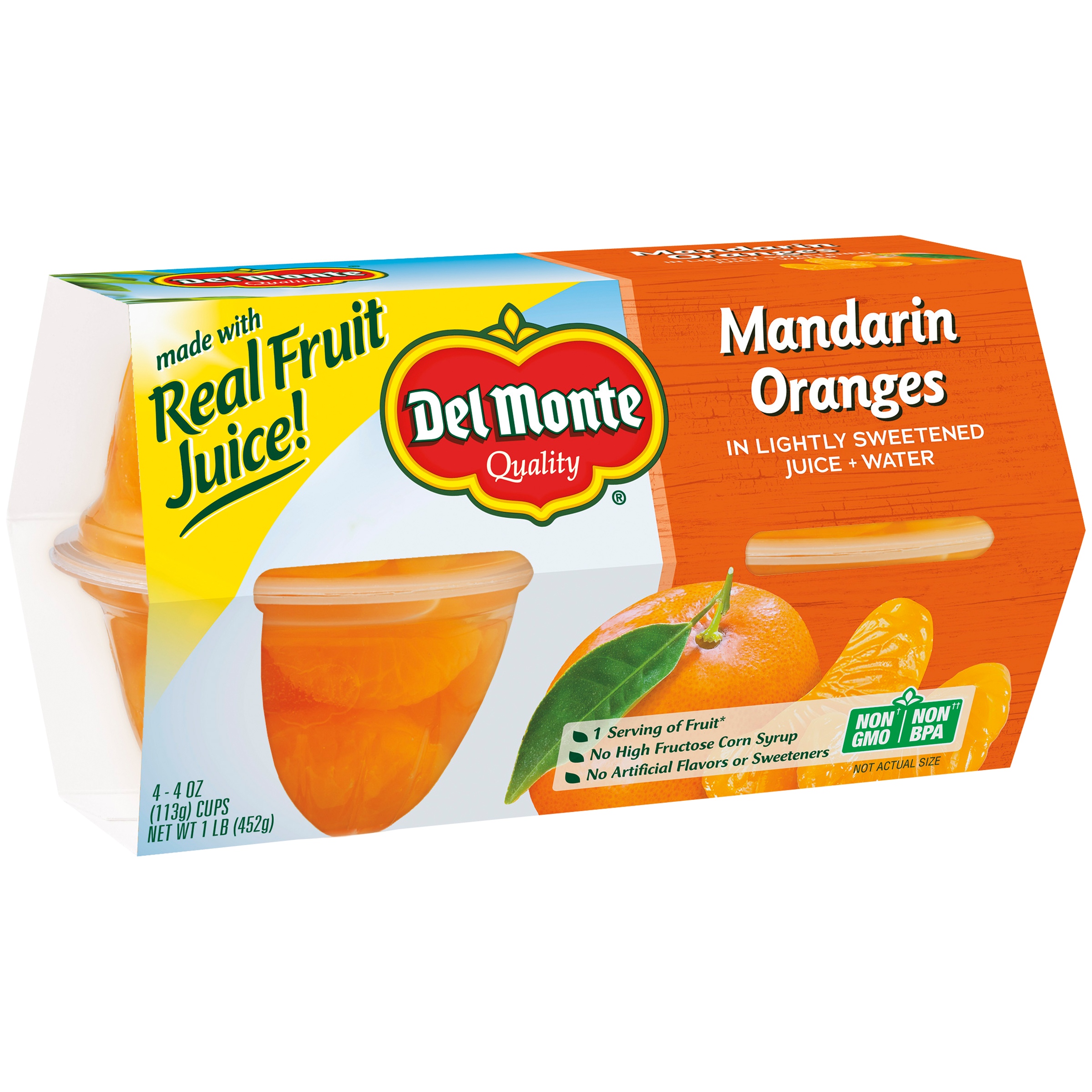 Del Monte Mandarin Oranges 4-4 X (Each)