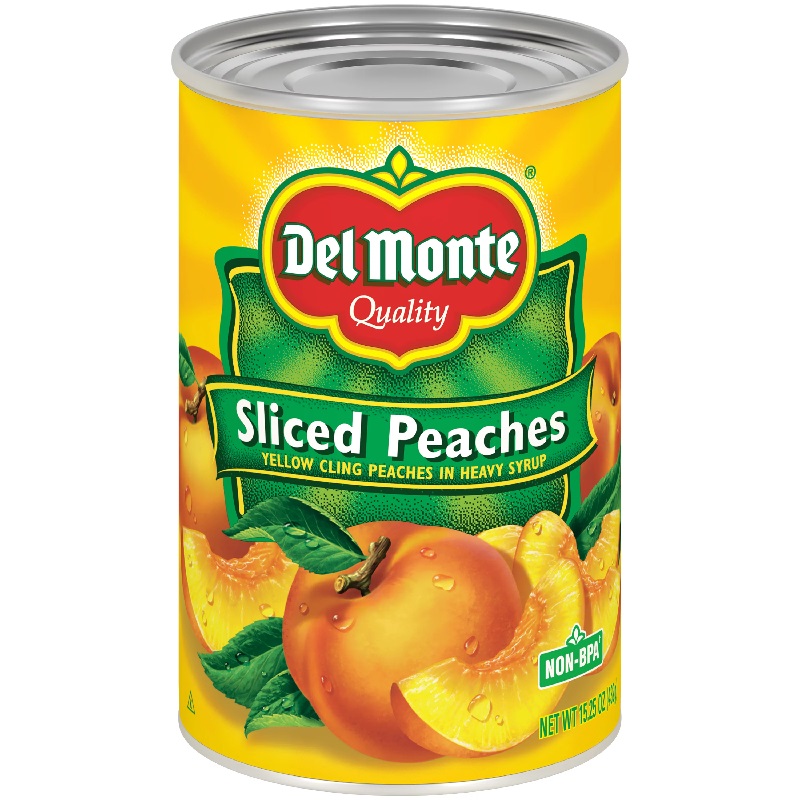 Del Monte Natural Sliced Peach 425G