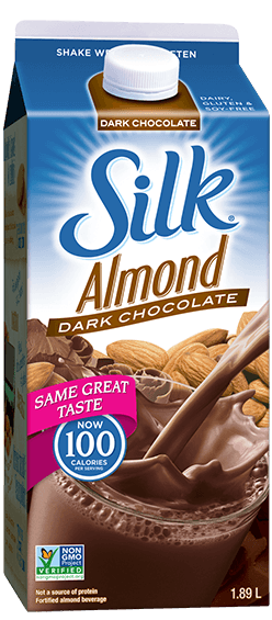 Silk Almond Dk Choc 1.89L