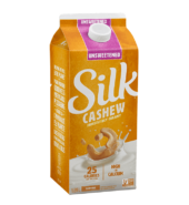 Silk Cashew Unsweetened Milk 1.89L