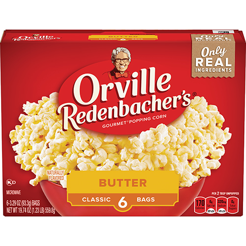 Orvil Microwave Popcorn Regular 3X (Each)