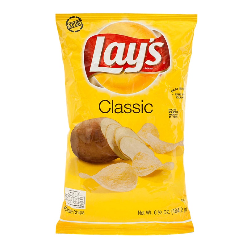 Lays Potato Chips Regular 184G