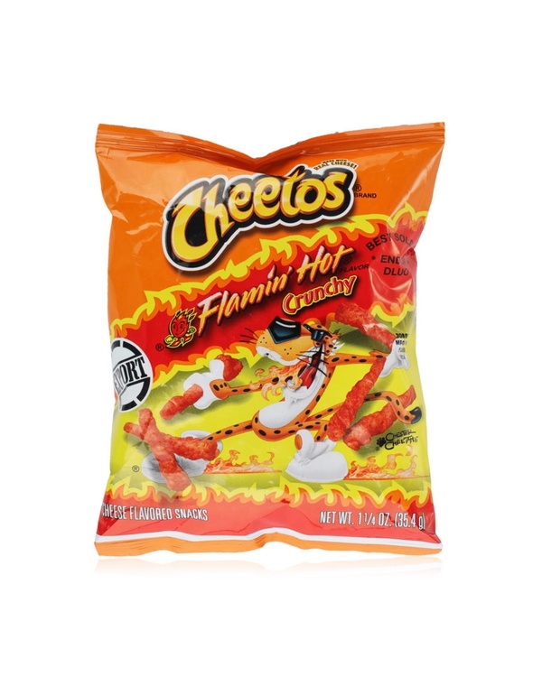 Cheetos Crunchy Hot Spicier 32G