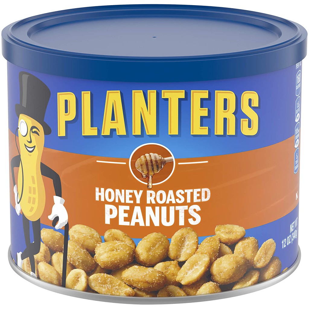 Planters Honey/Roasted/Peanuts 340G