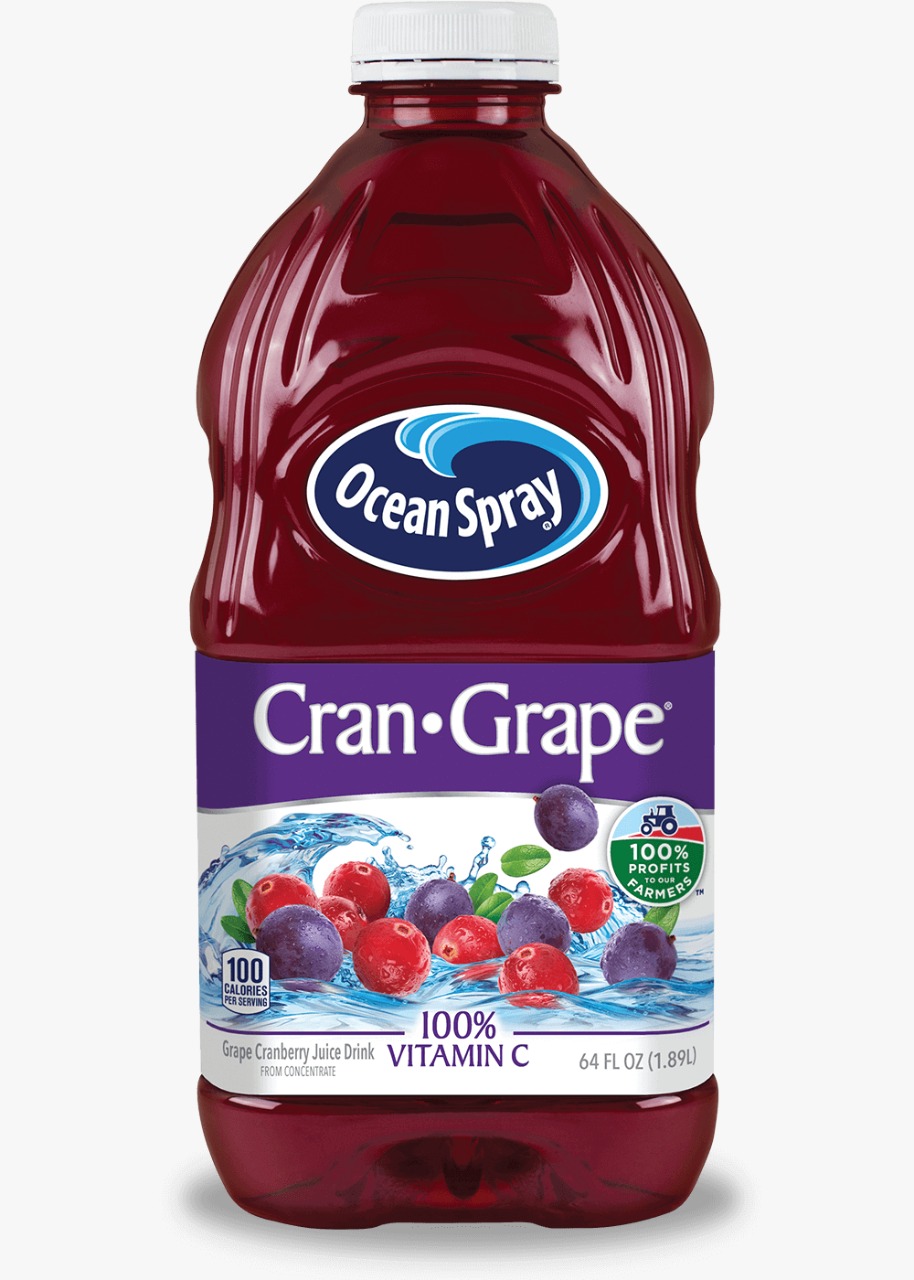Oceans Cran Grape Juice 1.89L