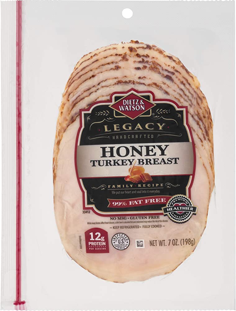Dietz & Watson Honey Turkey Breast 198G