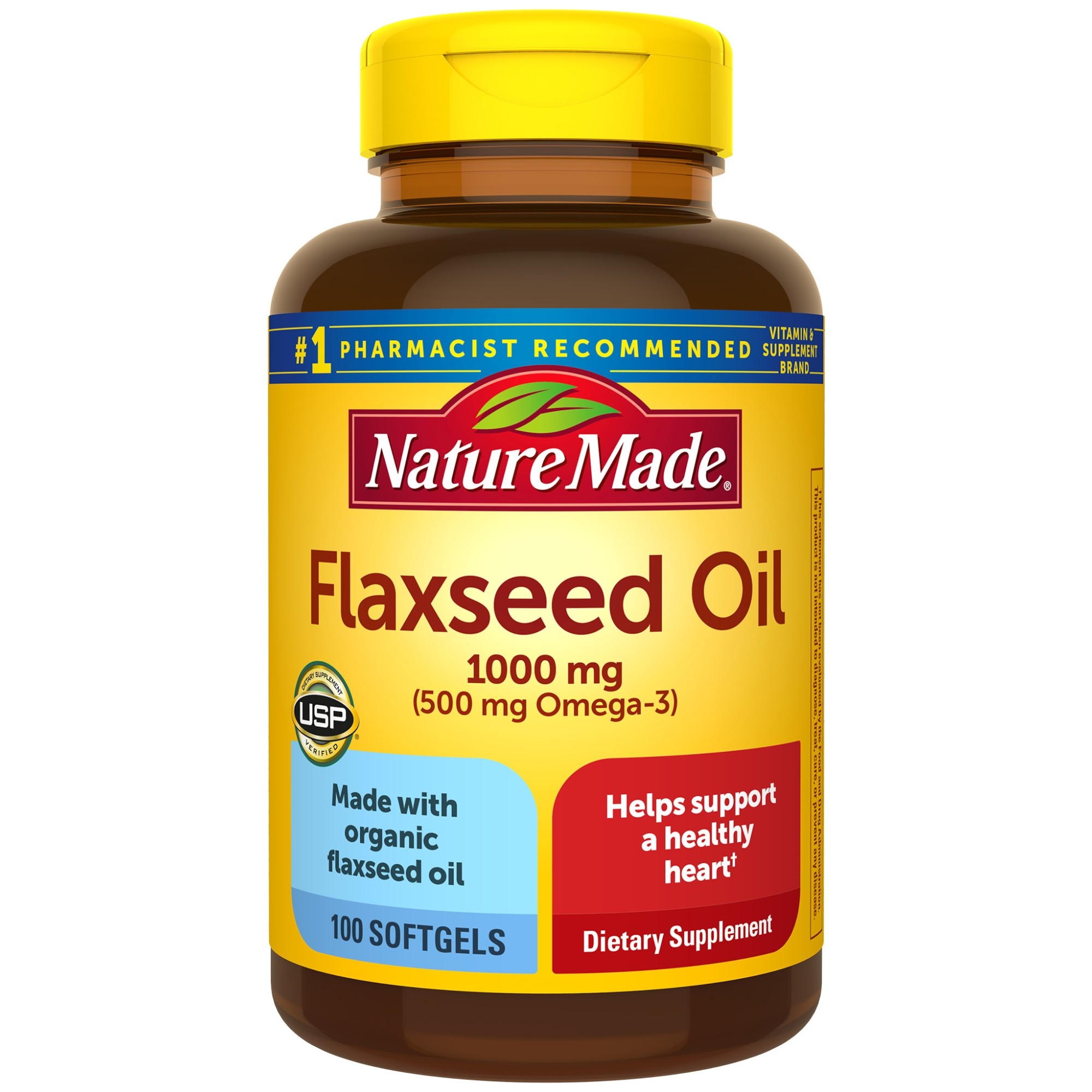 Nature Made Flaxseed Oil 1000MG 100X (Each)