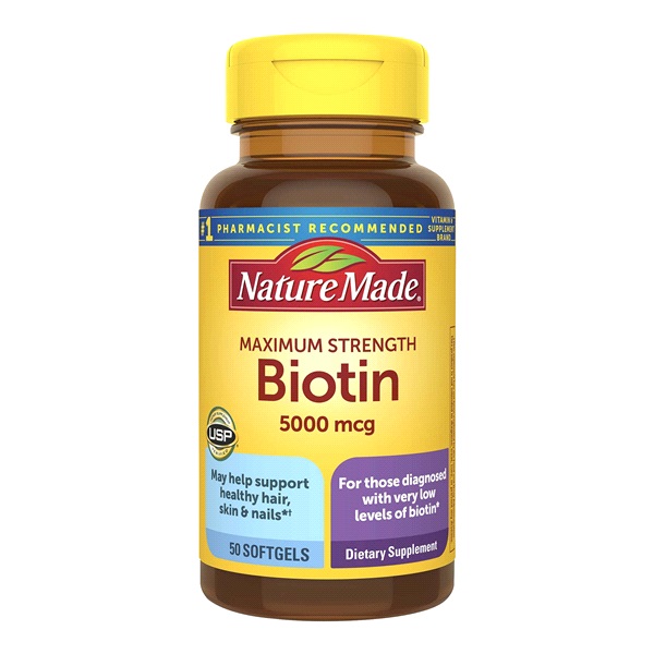 Nature Made Biotin 5000Mcg 50X (Each)