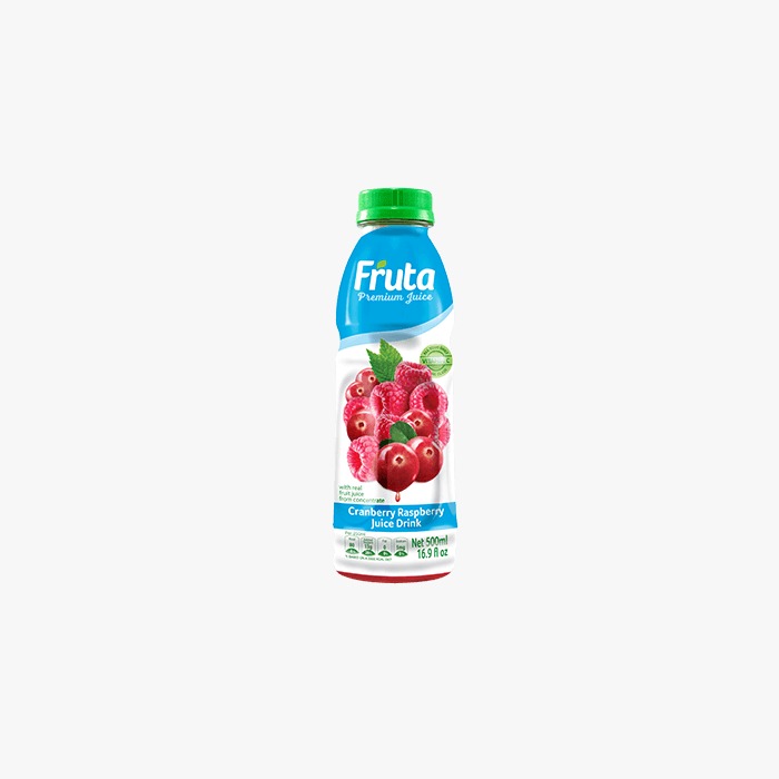 Fruta Cranberryn Raspberry Juice 500Ml