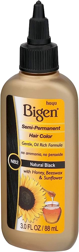 Bigen Semi Natural Black Nb2 (Each)