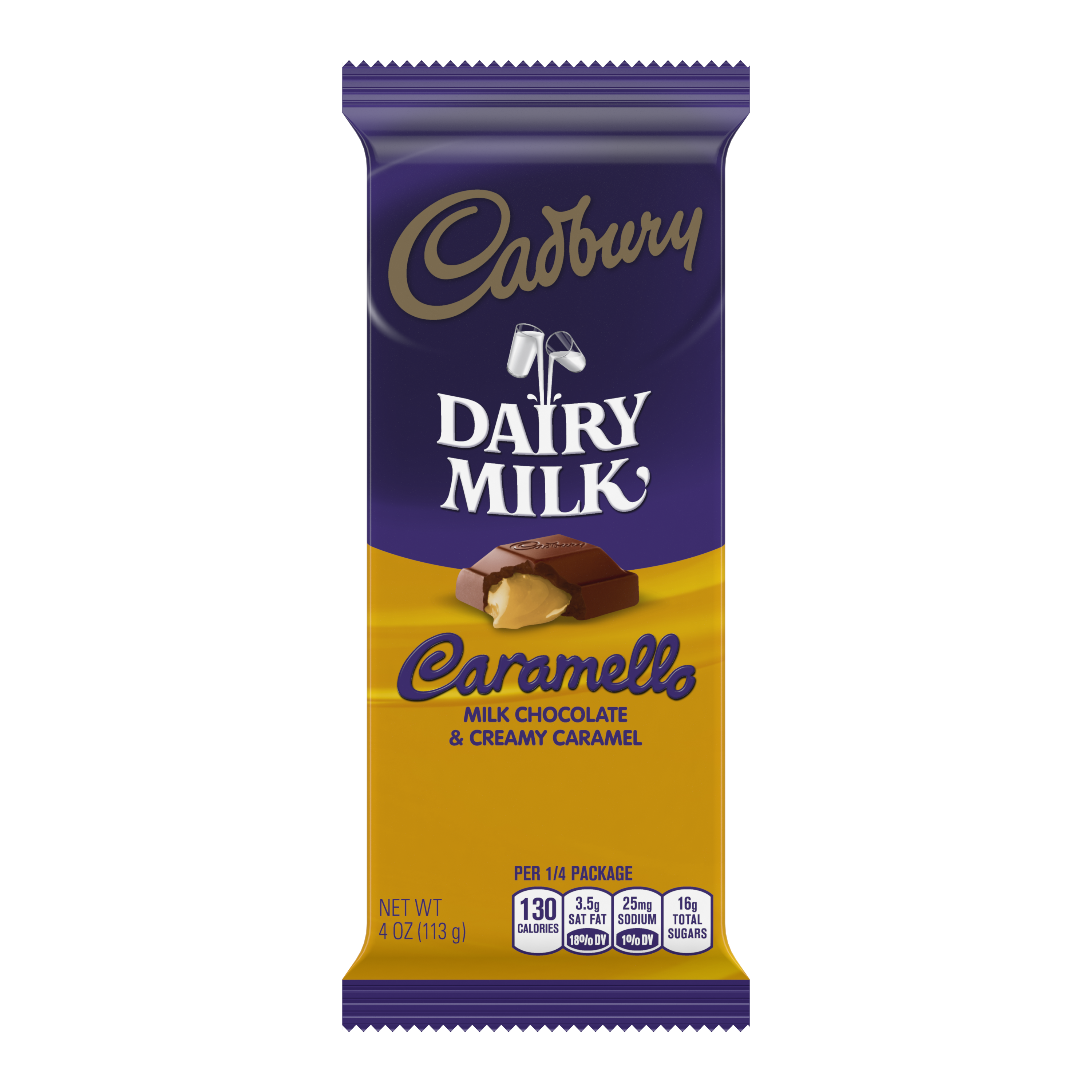 Cadbury Caramello Premium Bar 113G