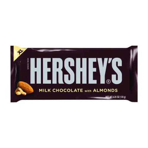Hershey’S Milk Chocolate With Almonds 120G