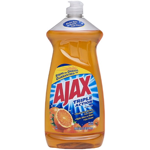 Ajax Triple Action Orange 828ML