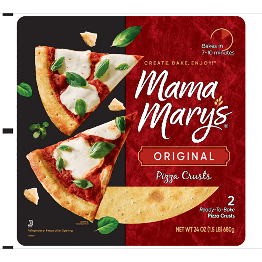 Mama Marys Gourmet Pizza Crust 12”