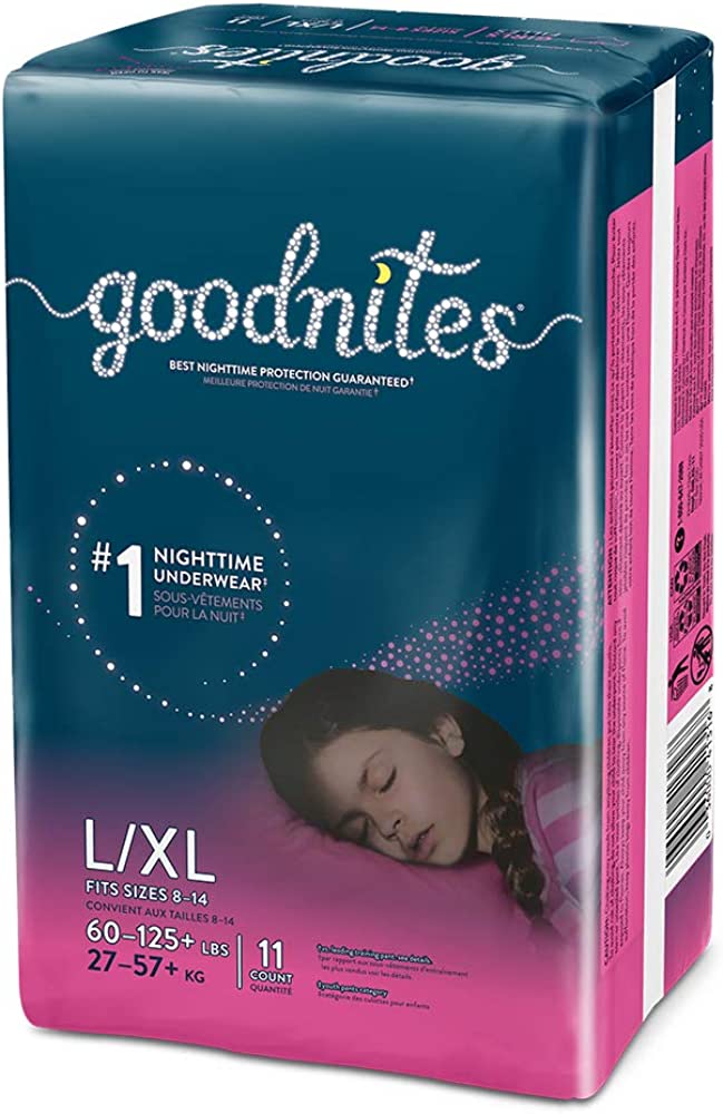 Goodnites Girl Lg/Xl Jumbo 11X (Each)
