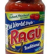 Ragu Old World Spagietti Sauce Traditional 737G
