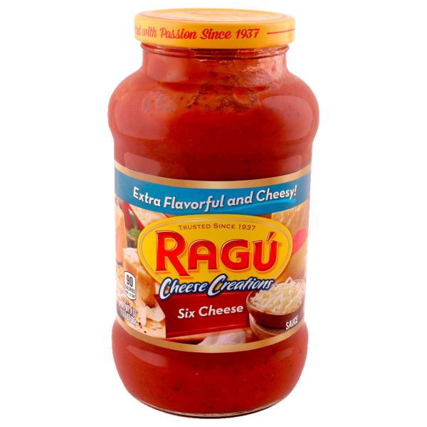Ragu Chop Robust Six Cheese Sauce 680G