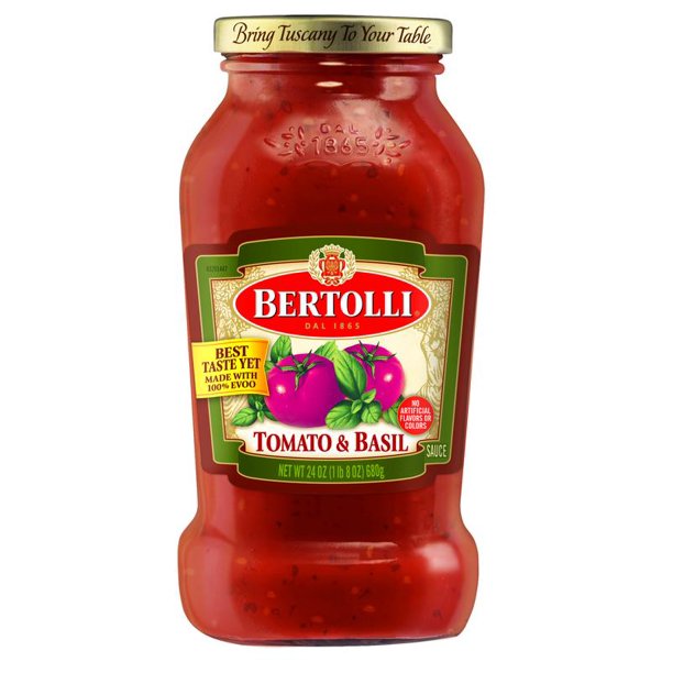 Bertolli Tomato Basil Sauce 680G
