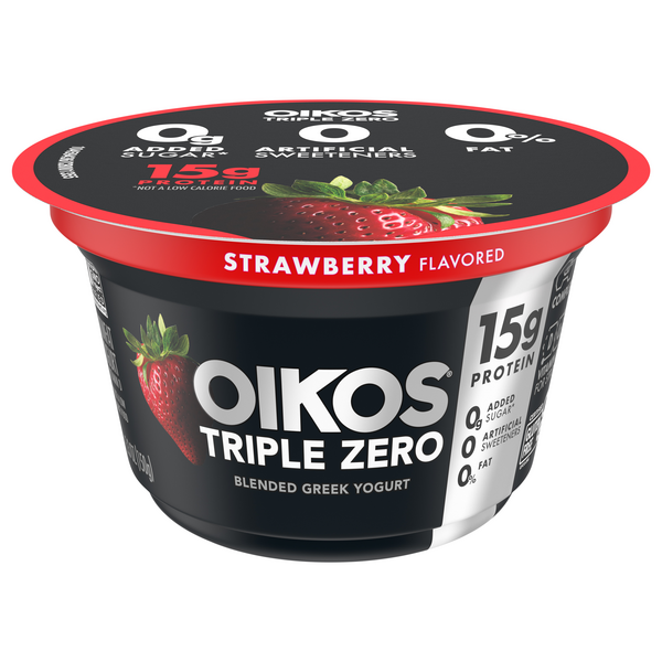 Dannon Okios Triple Zero Strawberry 150G