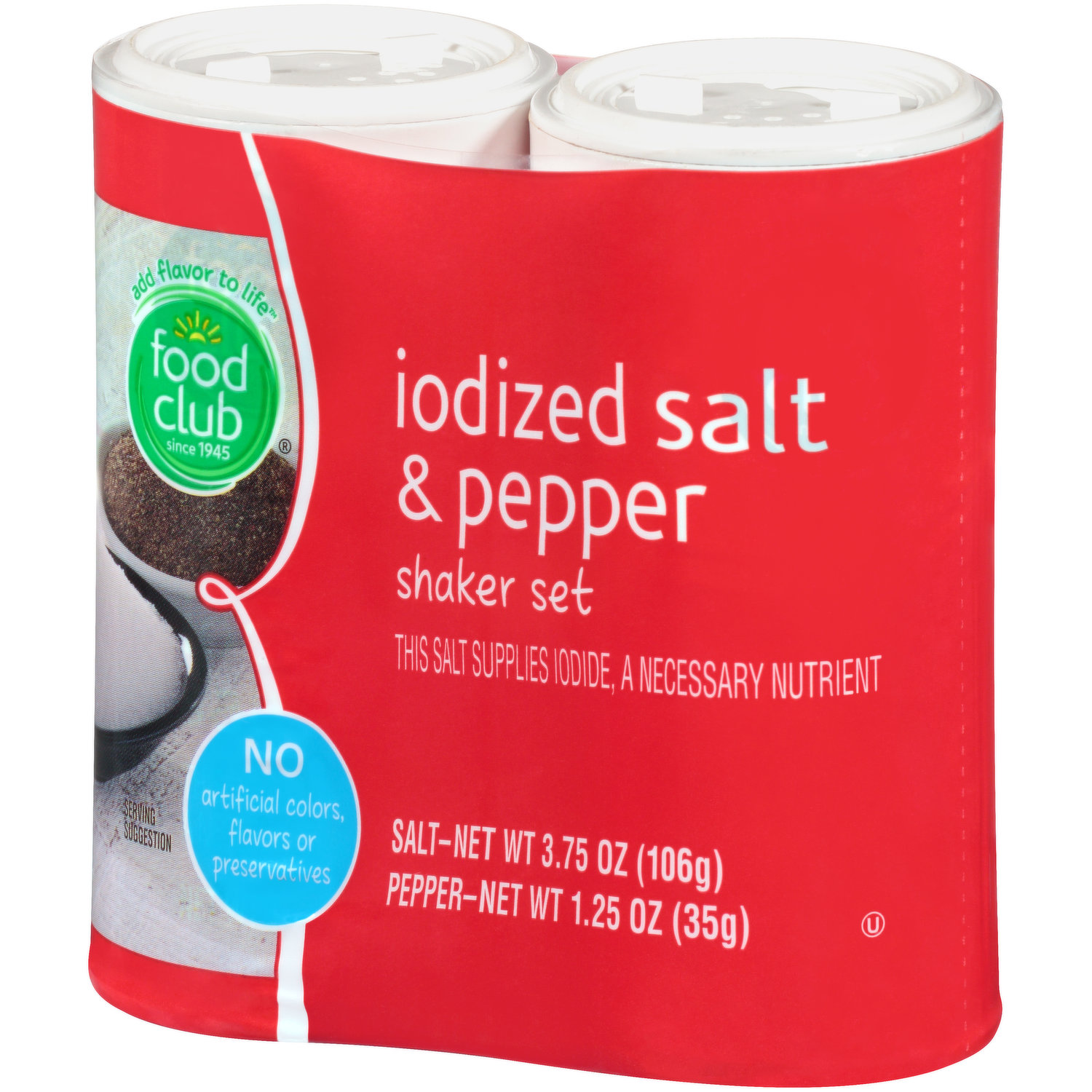 Food Club Salt N Pepper 142G