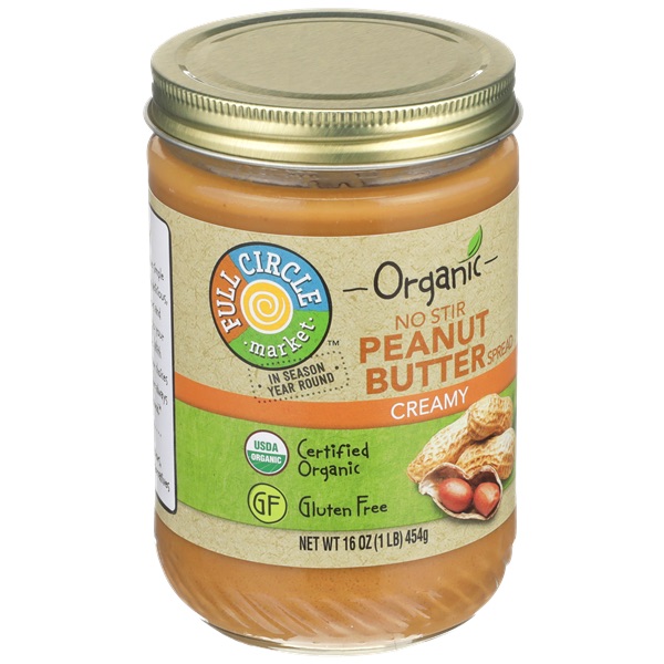 Full Circle Peanut Butter Creamy 454G