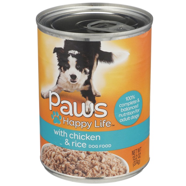 Paws Prem Chicken Rice 374G