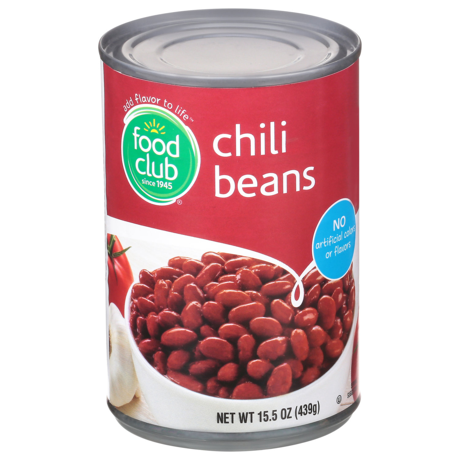 Food Club Chili Beans 439G