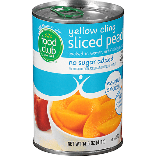 Food Club Peach Slice 411G